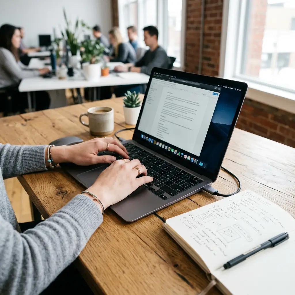 Developer deploying code updates programmatically